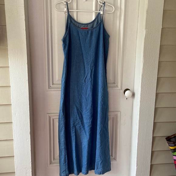 hot house Dresses & Skirts - Hot house denim slip maxi dress, size medium. Vintage